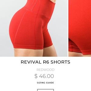Alphalete revival shorts xs